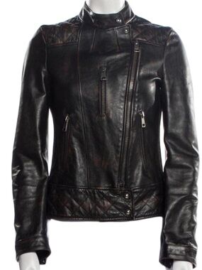 Gucci Leather Biker Jacket